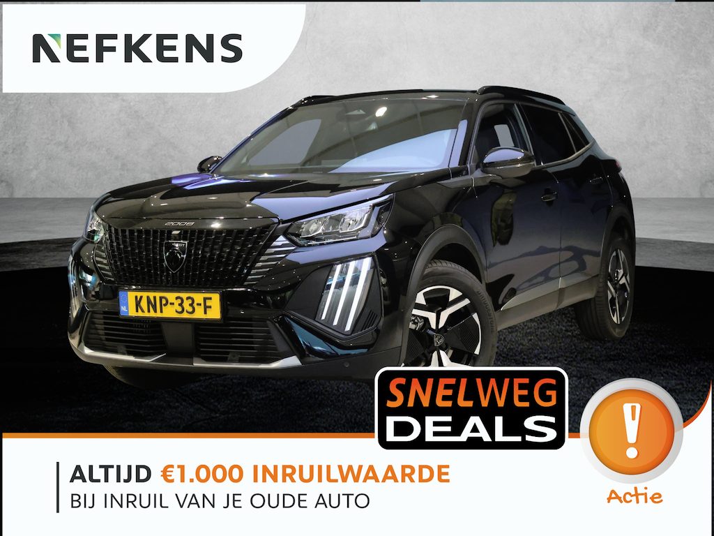 Peugeot 2008 SUV Allure Hybrid 145 pk Automaat | VOORRAAD KORTING | Tot 8 jaar garantie! | Voyageur Pack | Drive Assist Plus Pack | Vision Pack | Navigation Pack