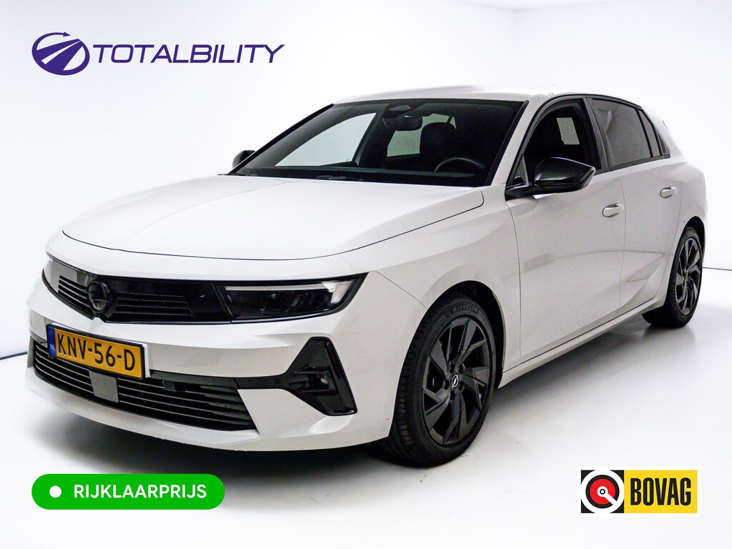 Opel Astra 1.2 GS Line 131 PK | AGR Stoelen | Stoel- & Stuurverw. | Elec. best. Stoel met geheugen | 360 Camera | Adaptieve Cruise, Navigatie, Apple Carplay/Andorid auto, Sfeerverlichting, Extra getint glas achter