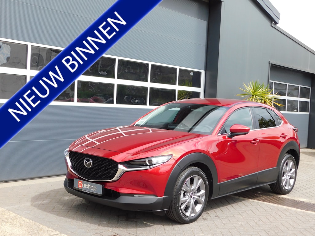 Mazda CX-30 2.0 e-SkyActiv-G M Hybrid Comfort 12 maanden Bovag garantie, met onderhoudshistorie!