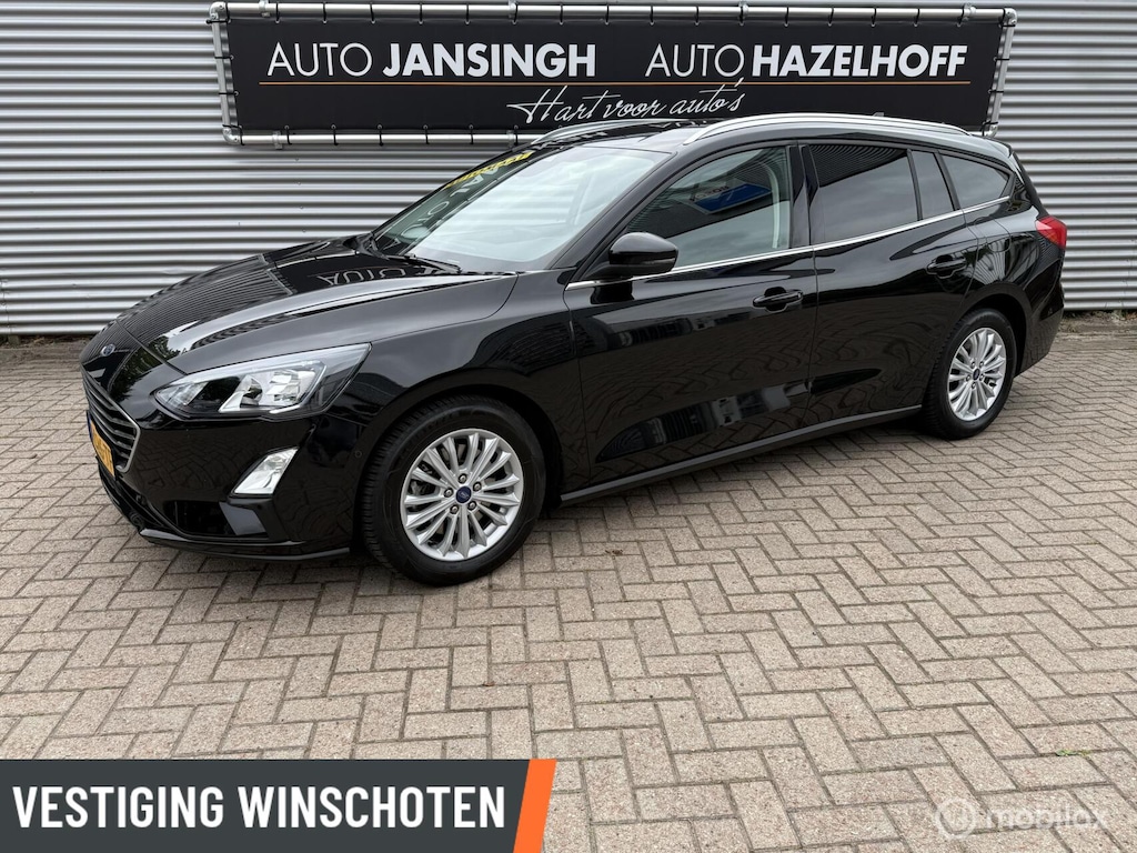 Ford Focus Wagon 1.0 EcoBoost Titanium X Business | Bomvol! | Camera | Stoel/Stuurverwarming | PDC V+A | Keyless |