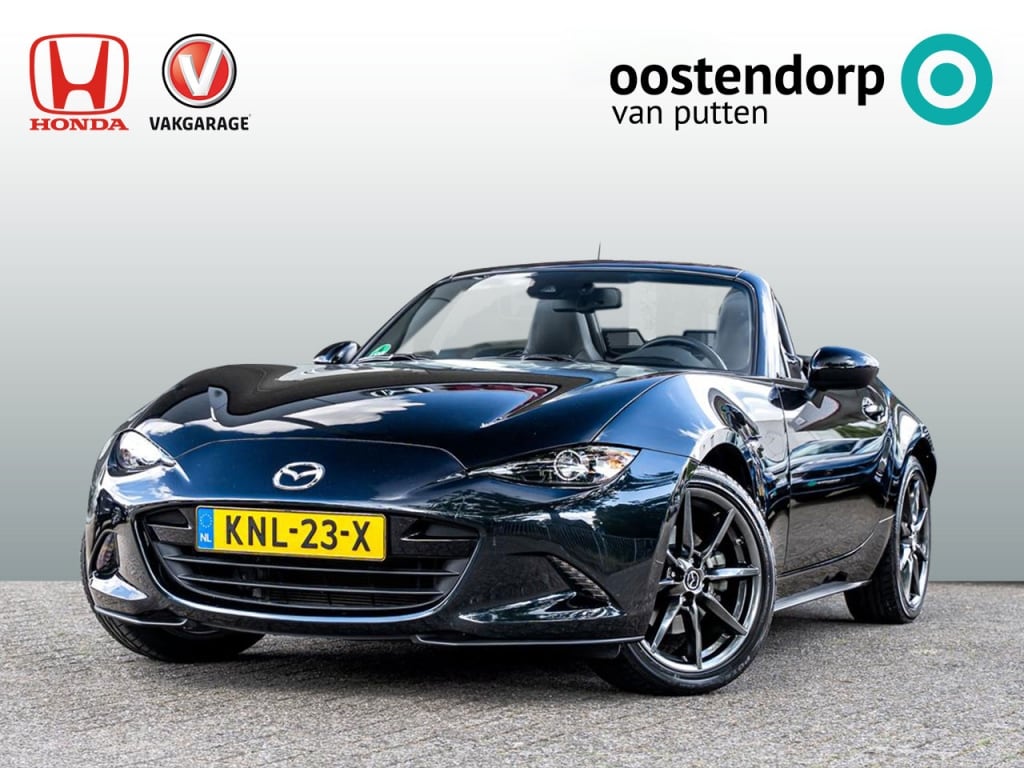 Mazda MX-5 Roadster 2.0 Skyactiv-GT-M - 184 PK | lage km stand | Dealeronderhouden | DAB | PDC achter | Achteruitrijcamera | Stoelverwarming | Climate Control | Cruise