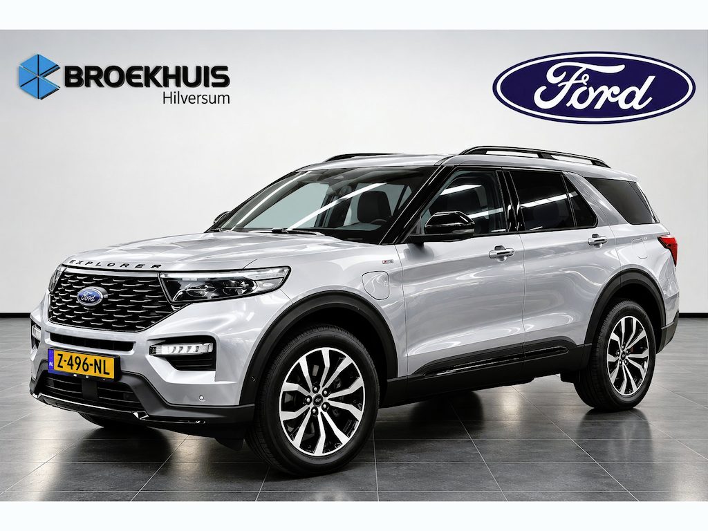 Ford Explorer 3.0 V6 EcoBoost 457pk PHEV ST-Line | Afn. Trekhaak | SCM Alarm klasse 3 | SOH 100% | Verwacht begin  Augustus
