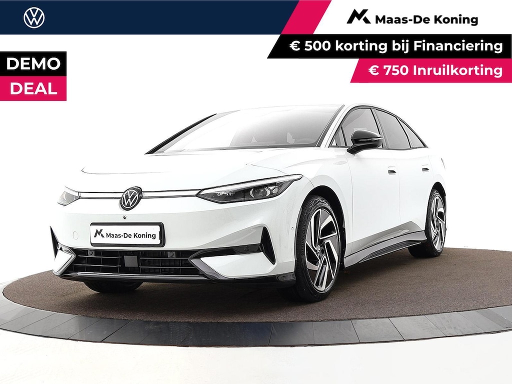 Volkswagen ID.7 Pro Business 286pk 77 kWh · 360 Camera · Head-Up · Alarm · Elek. Trekhaak · Keyless · Elek. Voorstoelen · 20'' Inch · Gratis onderhoud & APK t/m 30-01-2030 · EXTRA INRUILKORTING ·