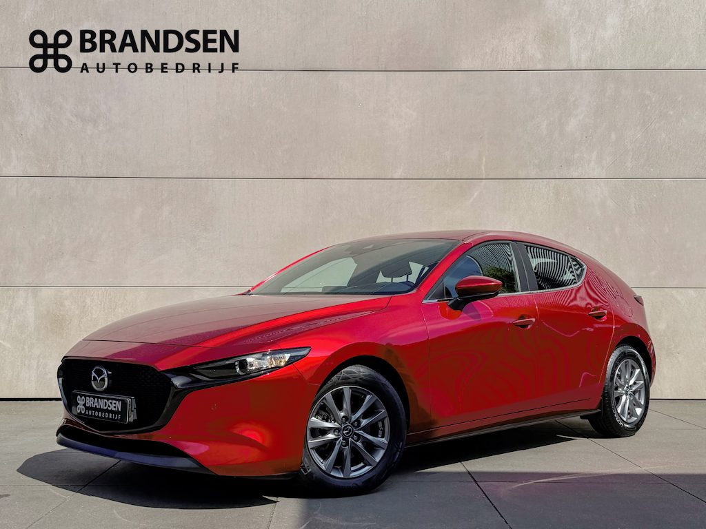 Mazda 3 2.0 e-SkyActiv-X M Hybrid 180 Comfort met Bose ACC-Leer-Navi-Keyless-Head up