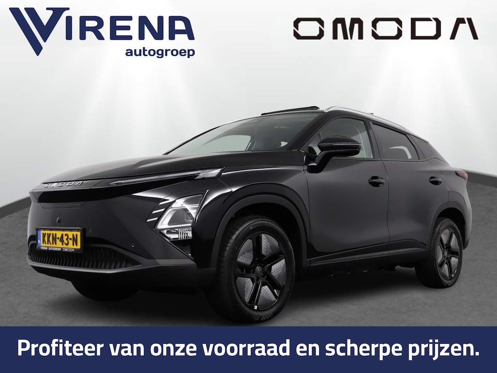 Omoda 5 EV Premium 61 kWh *DEMO* - Stoel/Stuurwiel verwarming - Schuif/Kanteldak - Navigatie - Adaptief Cruise Conrole - WLTP 402 KM - 7 Jaar fabrieksgarantie
