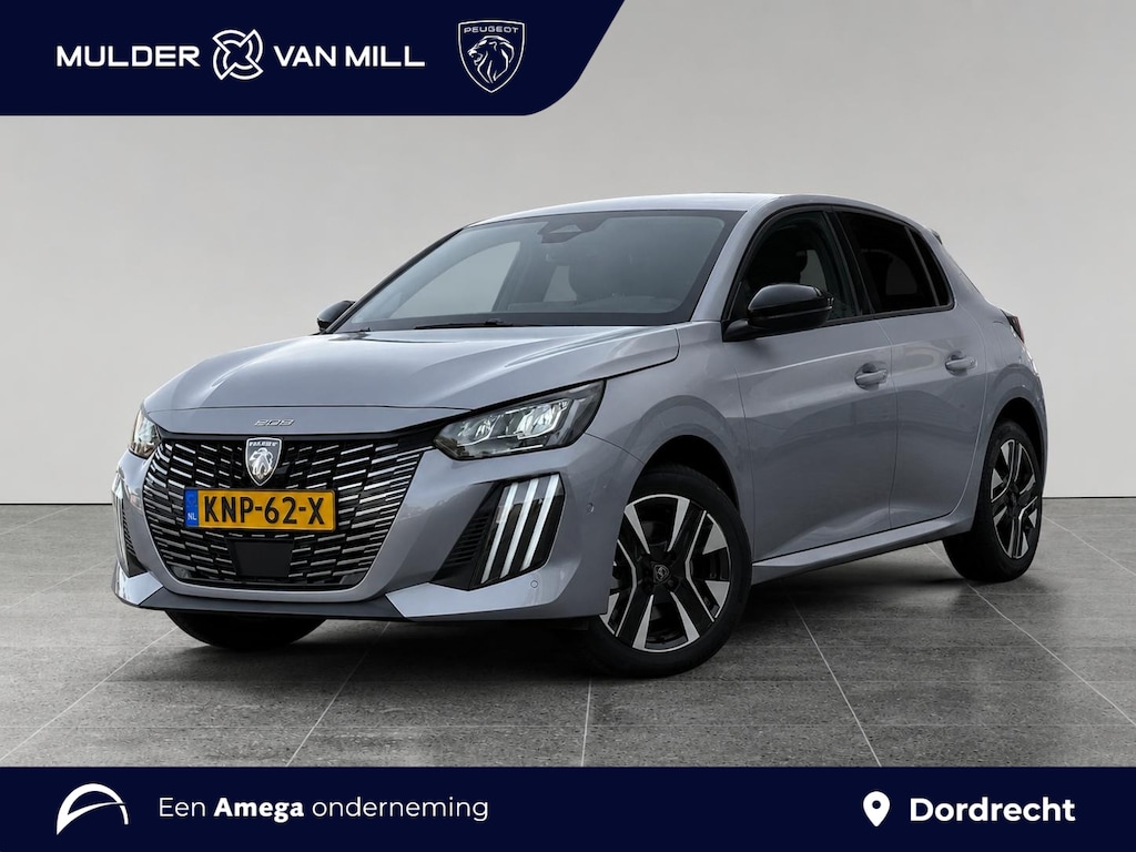 Peugeot 208 1.2 Hybrid 110 e-DCS6 Allure | CAMERA | NAVI | CARPLAY | DODEHOEKDETECT. | HALF/LEDER |