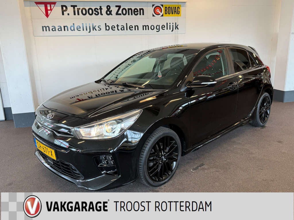 Kia Rio 1.0 TGDI GT-Line | Stoel+Stuurverwarming | Achteruitrijcamera | Cruise control | Climate control | Apple carplay | Navigatie | Half-Lederen bekleding | Nederlands geleverd