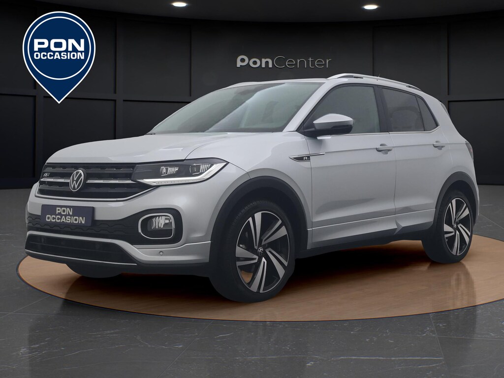 Volkswagen T-Cross 1.0 TSI R-Line | Navigatie | Camera | ACC | Keyless | 18'' | Getint Glas |