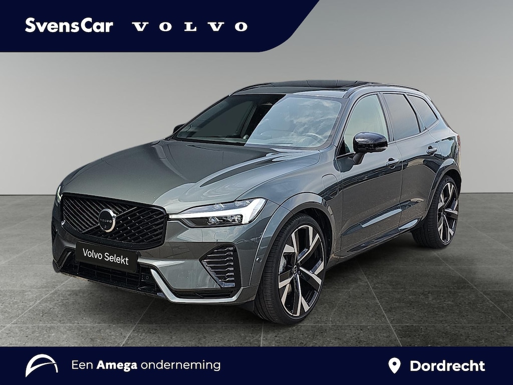 Volvo XC60 2.0 T6 Plug-in hybrid AWD Ultra Dark Luchtvering | Bowers & Wilkins sound | 22 inch | Getint glas |