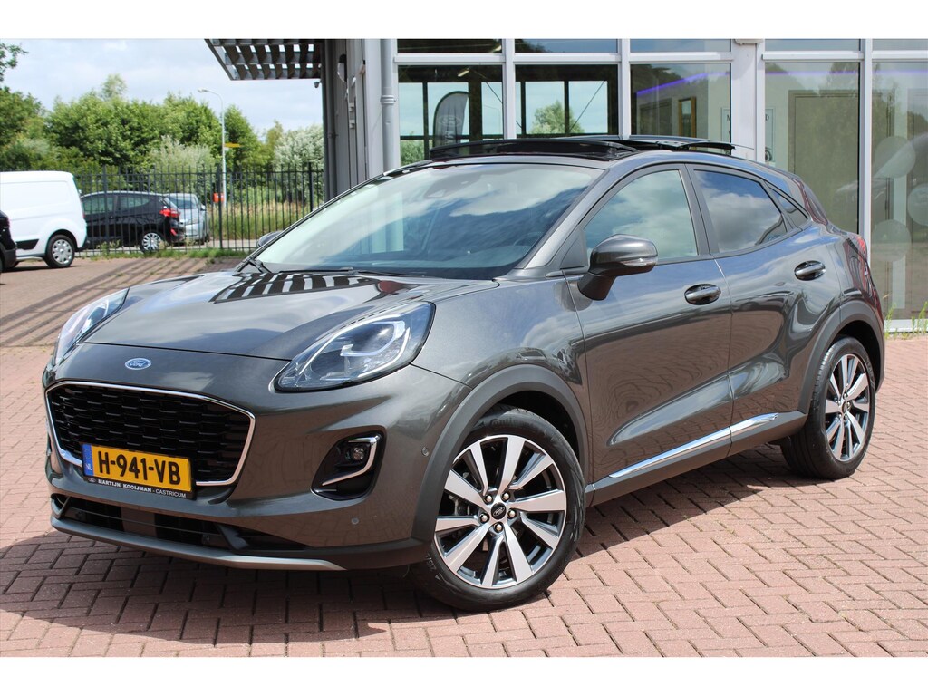 Ford Puma 1.0 Hybrid 125pk Titanium X First Edition, Panoramadak, Driver Assistance en Winterpack, Volle auto!