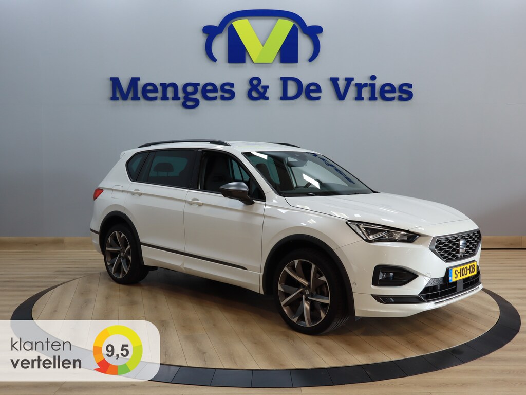 SEAT Tarraco 1.4 TSI e-Hybrid PHEV FR Airco ECC | Trekhaak | 360 Camera | Memory | Keyless | Stuur\Stoelverwarming | Isofix