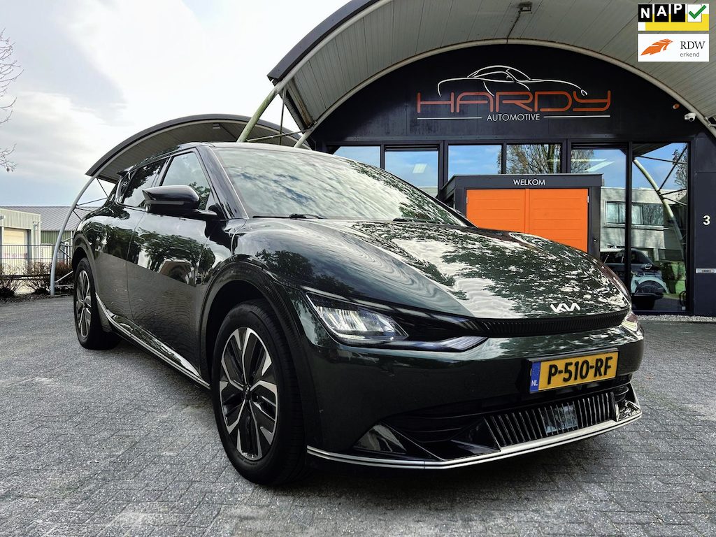 Kia EV6 Plus 77.4 kWh SOH 100% Trekhaak 1e EIG NL-Auto Rijklaarprijs!