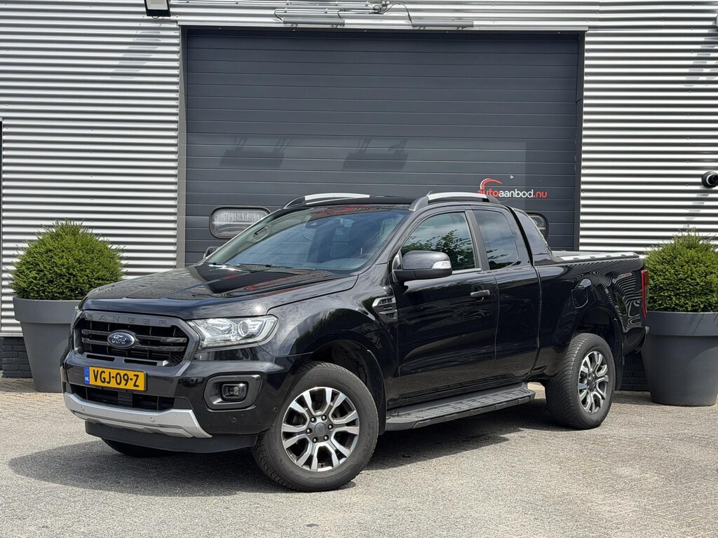 Ford Ranger 2.0 EcoBlue Wildtrak Supercab | Trekhaak | Camera | Navigatie | DAB | Stoelverwarming | Lederen Bekleding |