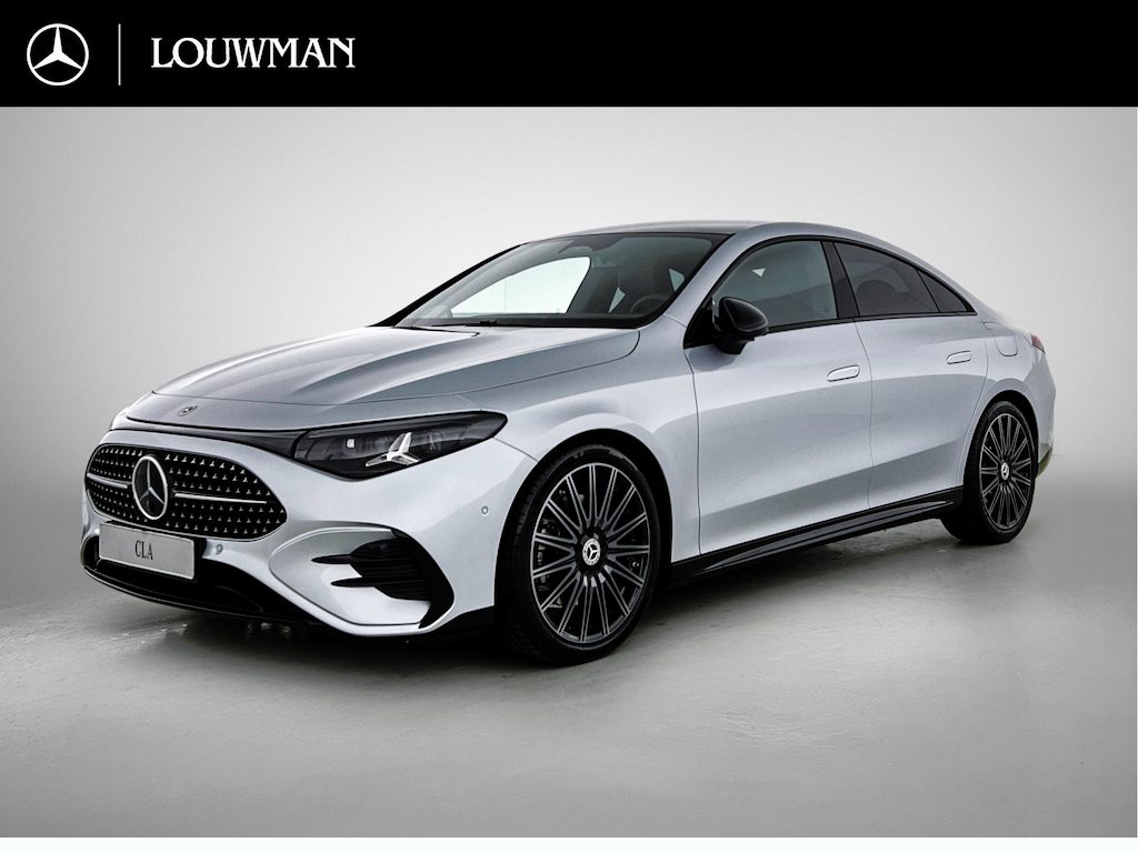 Mercedes-Benz CLA 200 Business Solution AMG | Plus Line | Premium Plus pakket | Winterpakket | Nightpakket | Rijassistentiepakket | MBUX Augmented Reality navigatie | Sportstoelen | Vast panoramadak | 19" multispaaks lichtmetalen AMG-velgen |