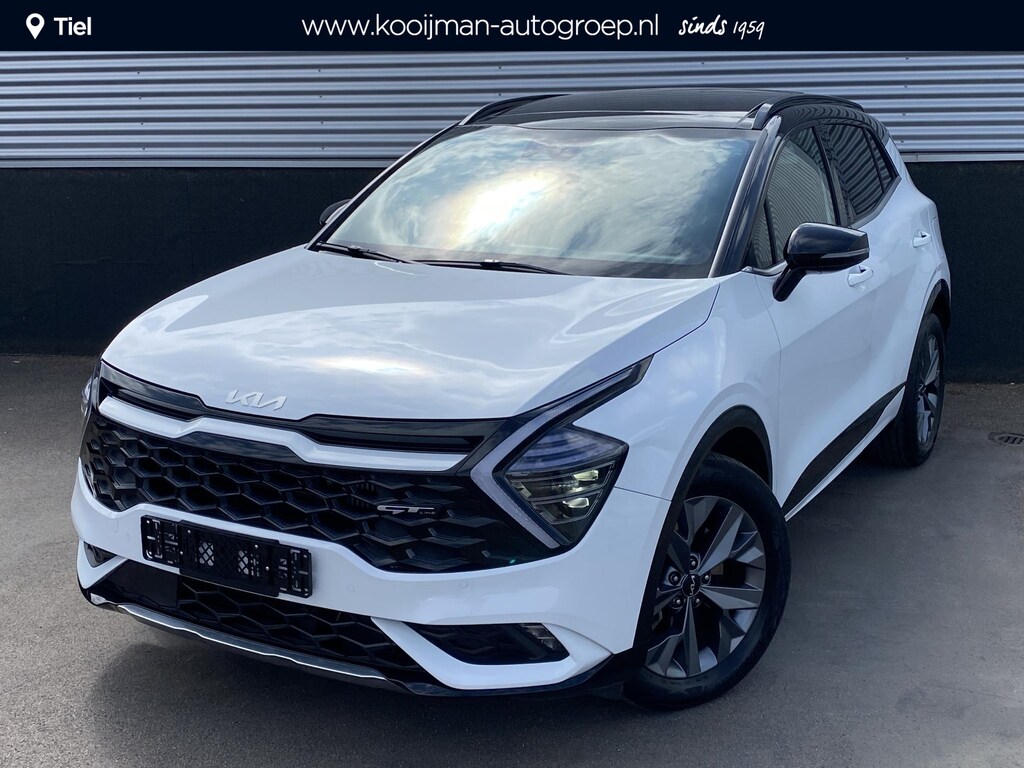 Kia Sportage 1.6 T-GDi Hybrid GT-Line Schuif/kanteldak, Stoel- & stuurverwarming, Dodehoekdetectie, Elektrische achterklep, Navigatie, Climate control