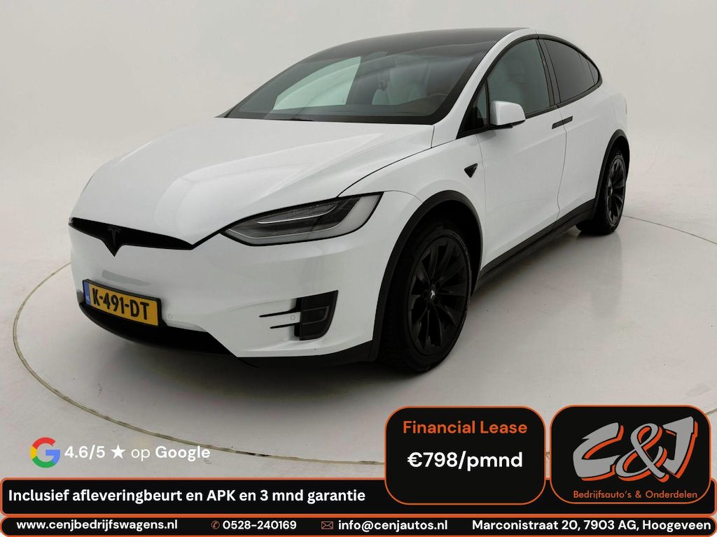 Tesla Model X Long Range Raven l Dual Motor l AWD l 100KWh l MARGE l LEASE mogelijk