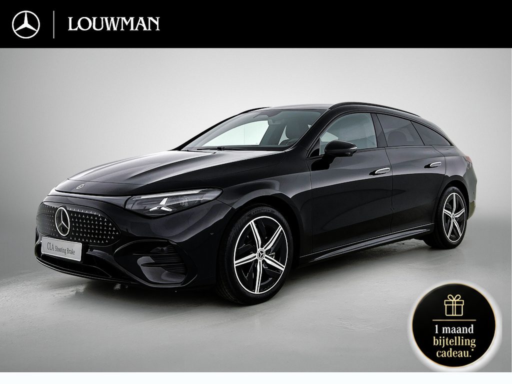 Mercedes-Benz CLA Shooting Brake 250+ Business Solution AMG 85 kWh | Nightpakket | Trekhaak | Warmtewerend, donkergetint glas | Massagefunctie | Vast panoramadak | 18 inch vijfspaaks AMG-velgen |