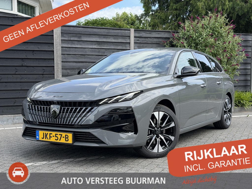 Peugeot 308 SW Allure 1.2 Hybrid 145PK e-DCS6 Automaat Navigatie, Rondomzichtcamera, Keyless, Apple Carplay, Android Auto, Draadloze Telefoonlader