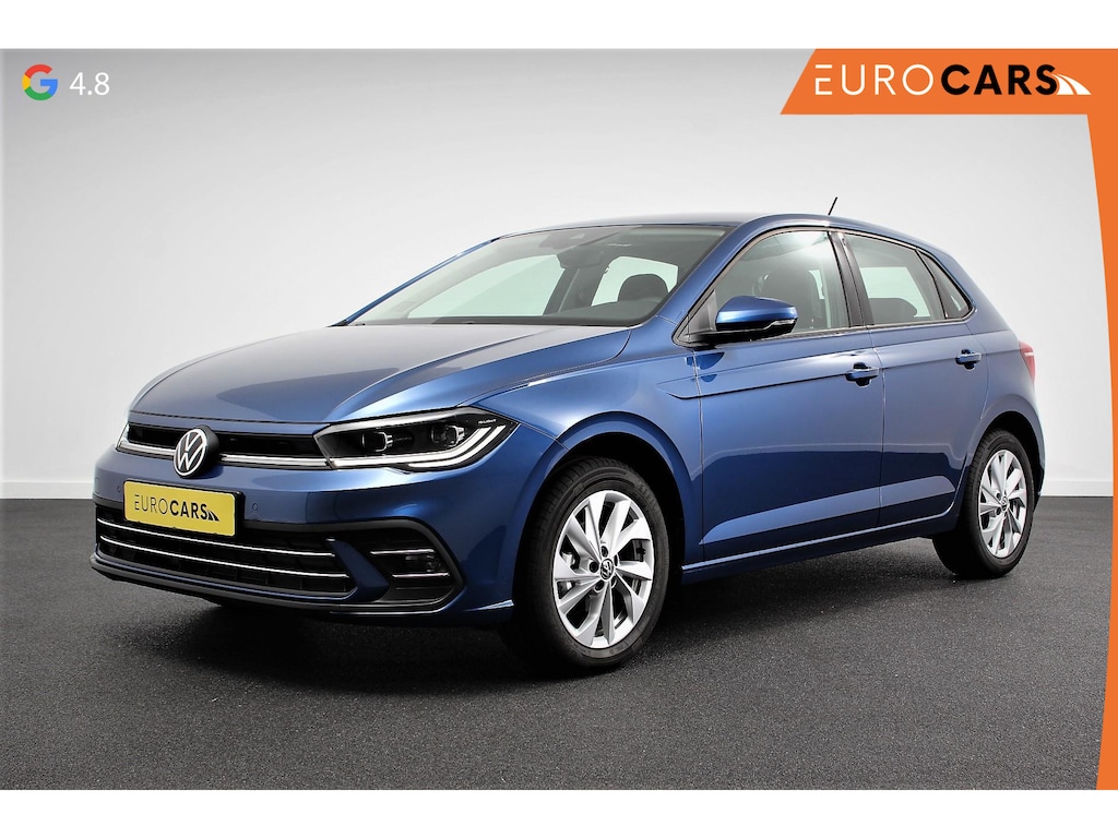Volkswagen Polo 1.0 TSI DSG Style Navigatie Climate Control Adaptieve Cruise Control Camera Lane Assist LED Matrix DAB Parkeer sensoren Apple Carplay/ Android Auto