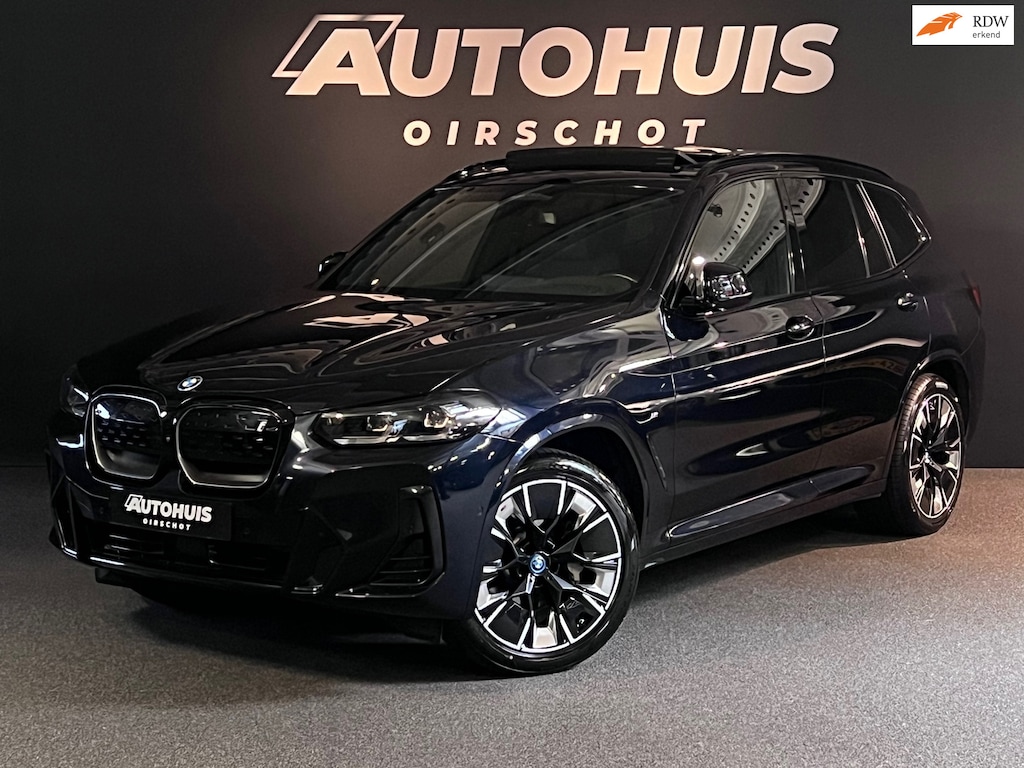 BMW iX3 High Executive 80 kWh Edition M Pano/ Stuurverwarming/ H&K/ Memory M stoelen/ 360 Camera/ ACC/ 20"/ Headup/ Trekhaak