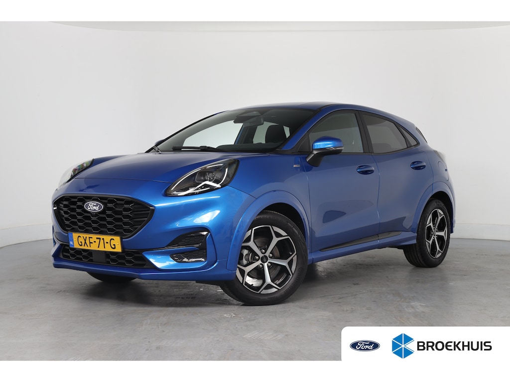 Ford Puma 1.0 EcoBoost Hybrid ST-Line | Automaat! | Winterpack | LED | Camera | Clima | Navi | Keyless | DAB | Parkeersensoren | Lichtmetalen Velgen