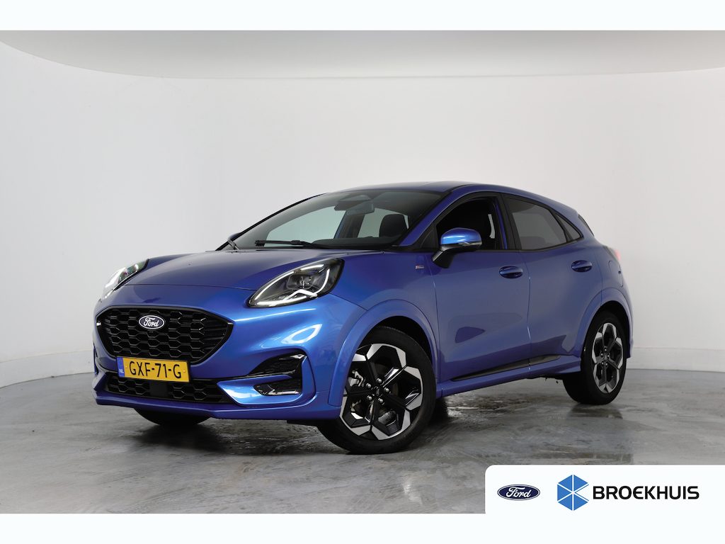 Ford Puma 1.0 EcoBoost Hybrid ST-Line | Automaat! | Winterpack | LED | Camera | Clima | Navi | Keyless | DAB | Parkeersensoren | Lichtmetalen Velgen