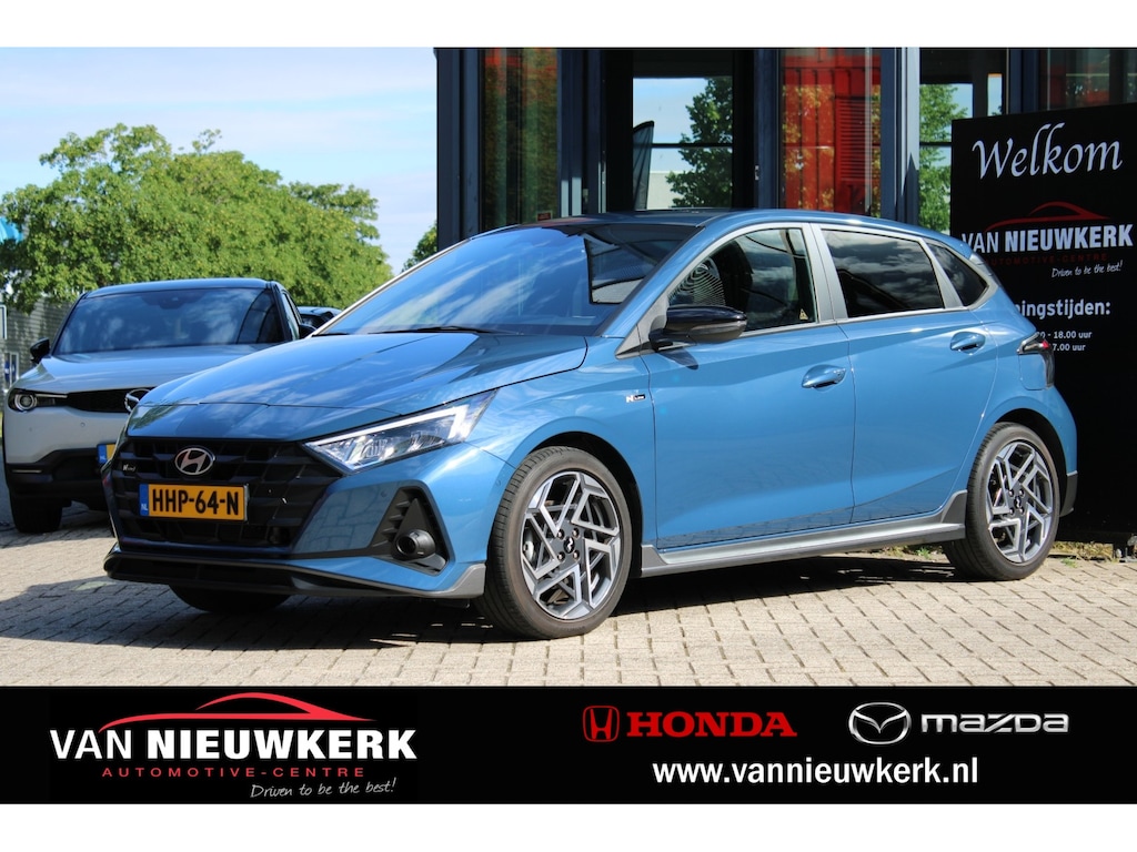 Hyundai i20 1.0 T-GDI N-Line Automaat | Carplay/Android Auto | Adaptive Cruise control | Stoel/stuuverwarming | Trekhaak |