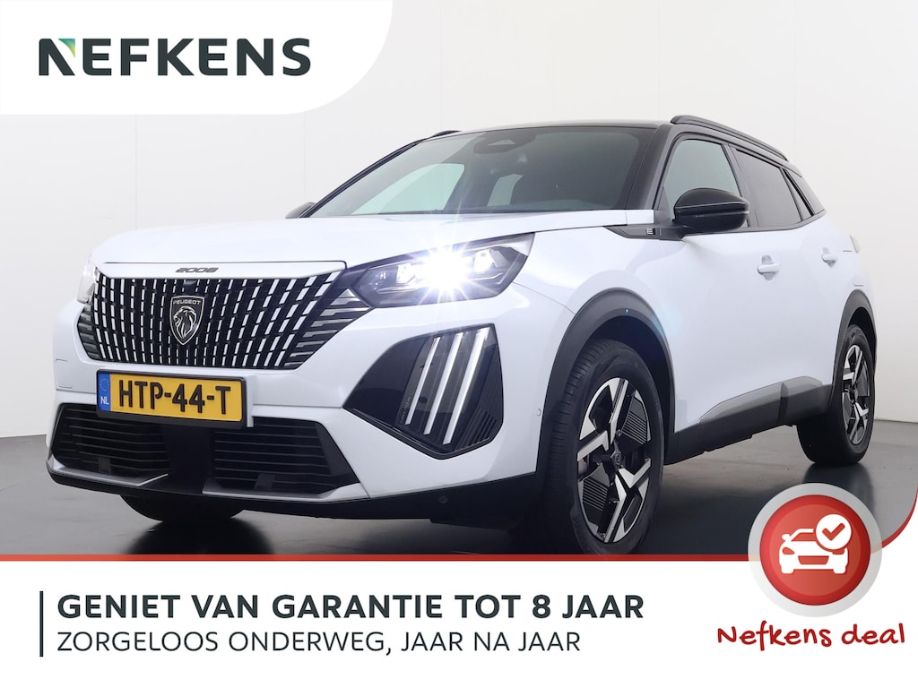 Peugeot e-2008 GT Avantage 54 kWh 156pk | Accu 98% | Navigatie | 360 camera | Cruise control adaptief | Lichtmetalen velgen | Full LED koplampen | Keyless entry | Apple Carplay en Android auto draadloos