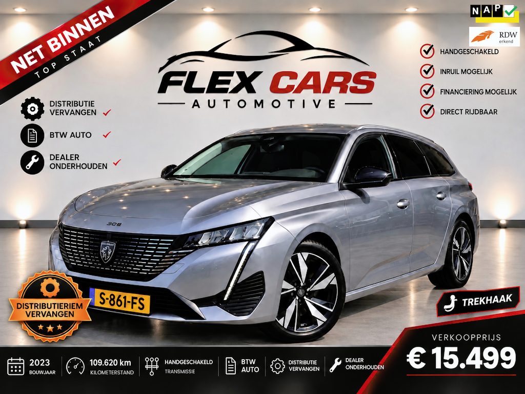 Peugeot 308 SW 1.2 PureTech Allure|Trekhaak|BTWauto|Eerste eigenaar
