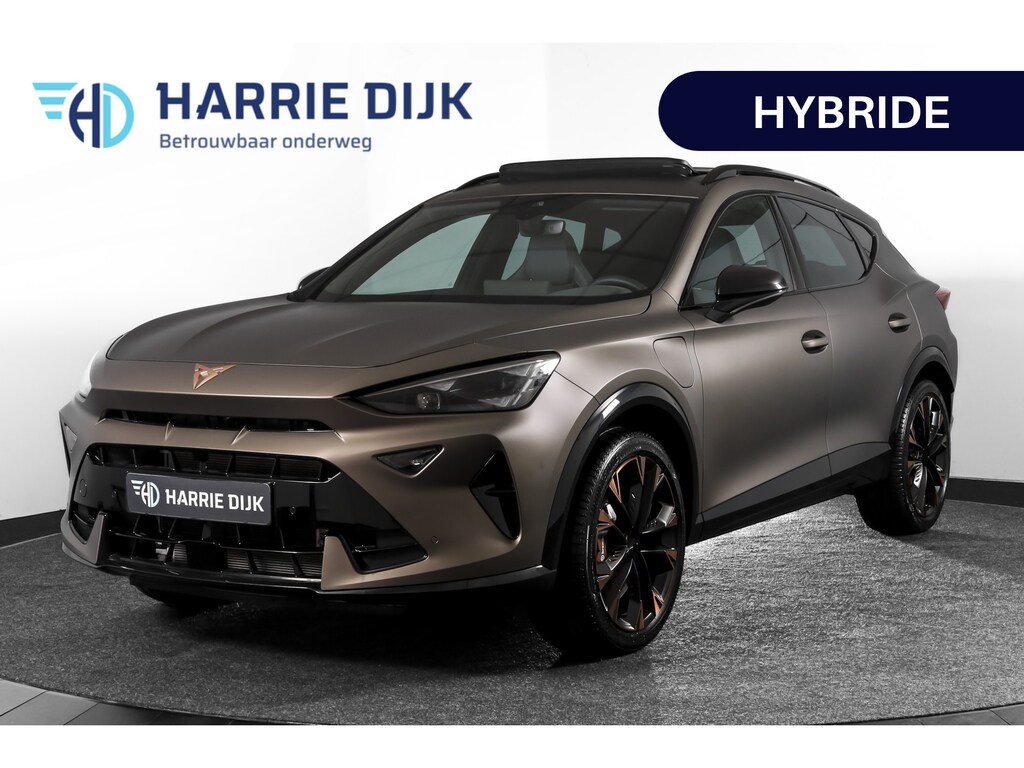 CUPRA Formentor 1.5 TSI e-Hybrid 272 PK VZ Extreme | Bronze Matt | S/K-Panodak | Sennheiser | Elek. stoelen | Matrix LED | Adapt. Cruise | Stoel-+stuurverw. | Camera | NAV+App. Connect | Elek. Klep | LM 19" | 0583