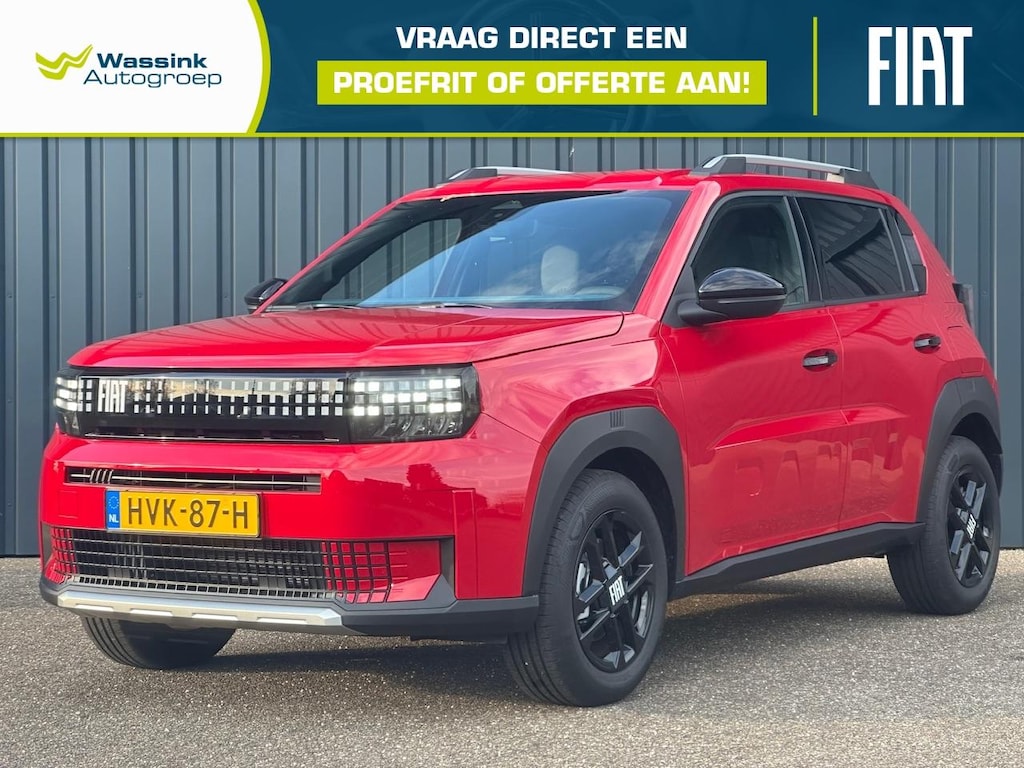 Fiat Grande Panda 1.2 Hybrid 100pk AUTOMAAT Icon | Style Pack | Super Summer Deals | Lichtmetaal | Privacy glass I Carplay I Parkeersensoren I