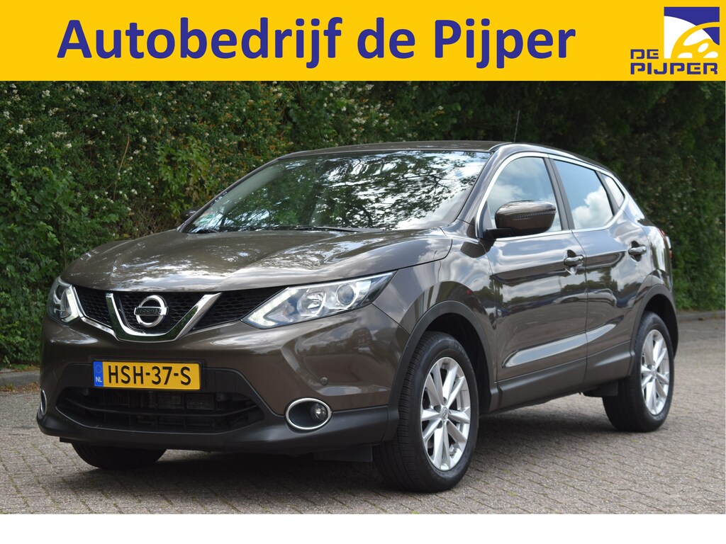 Nissan Qashqai 1.2 Acenta Safety Pack | 1ste eigenaar | Onderh.historie | Afn.trekhaak | DAB | Stoelverwarming | Nav | Netjes