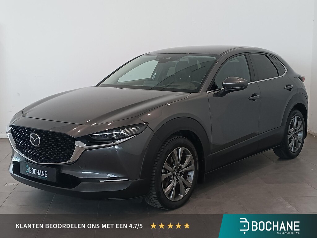 Mazda CX-30 2.0 e-SkyActiv-X M Hybrid Luxury | Afneembare Trekhaak | Bose-Audio | Leder | Cruise Control Adaptief | 360 Graden Camera