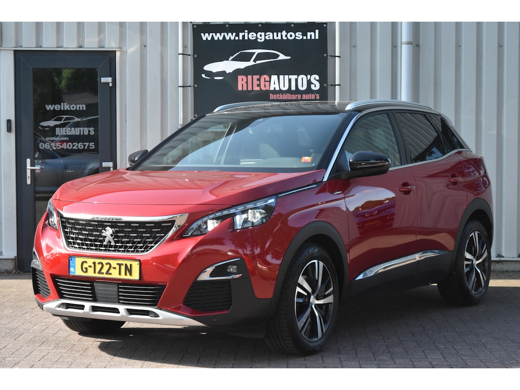 Peugeot 3008 1.6T GT Line Automaat 180 PK – 2019 | Trekhaak | Stoelverwarming | Climate Control | Leuke auto