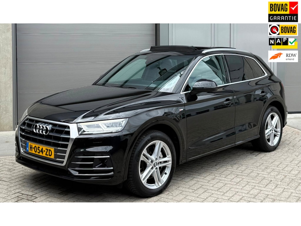 Audi Q5 50 TFSI e Quattro 2020 S edition Zwart PANO|CAM|NAP