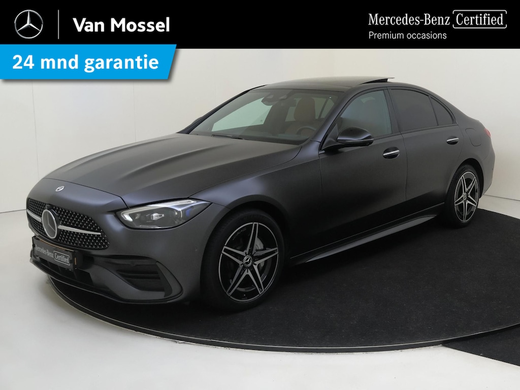 Mercedes-Benz C-klasse 400 e 4MATIC AMG Line / Premium Plus/ Burmester 3D/ Nappaleder/ Memory/ Digital Light/ Uniek!