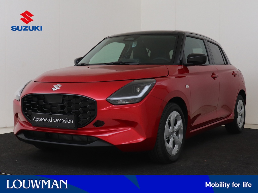 Suzuki Swift 1.2 Select Smart Hybrid | 16" Velgen | Stoelverwarming | Lederen Stuurwiel | Apple Carplay & Android Auto |