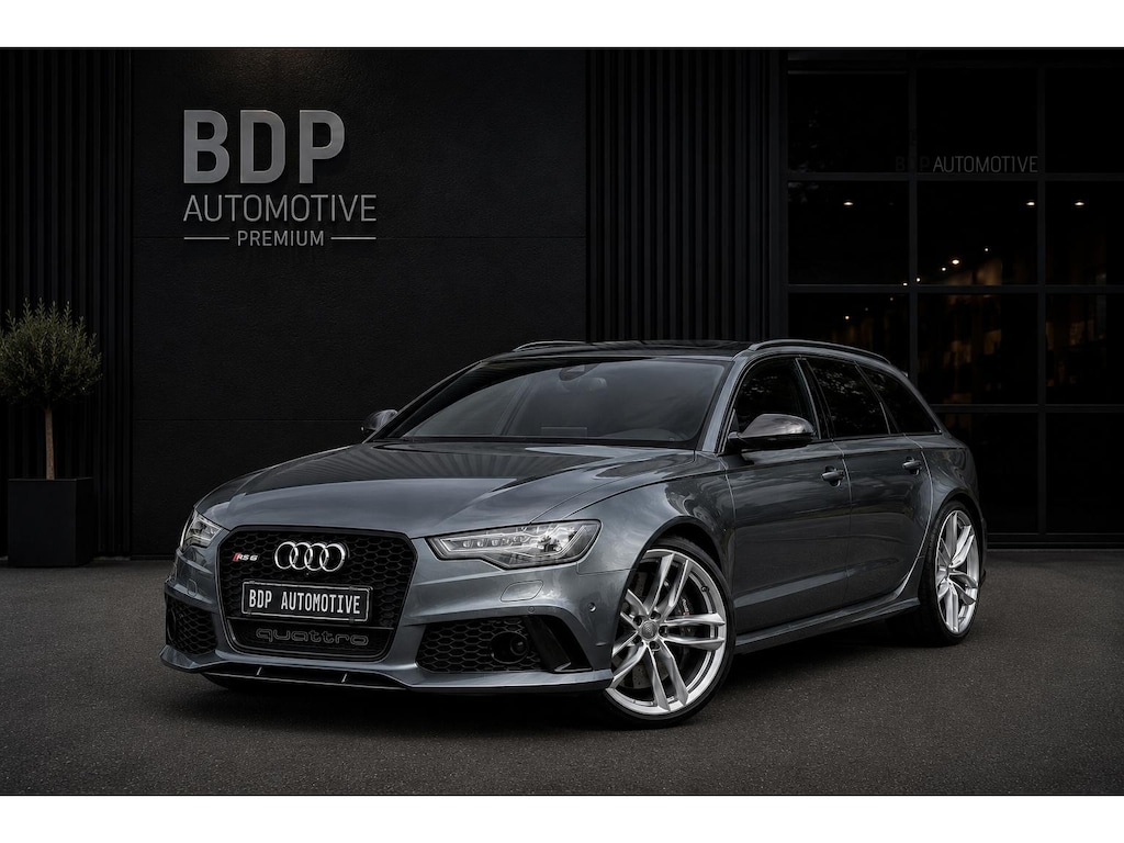 Audi RS6 A6 Avant 4.0 TFSI quattro Pro Line Plus Pano | Keramische remschijven | Vol!