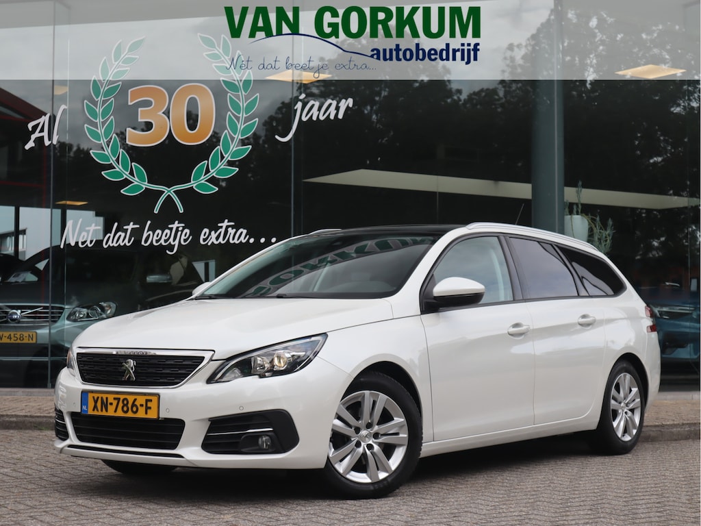 Peugeot 308 SW 1.2 PureTech Blue Lease Executive Navi / Climate / Pano / Pdc / Elekramen / Distributie recent vervangen / Onderhoud reeds uitgevoerd /