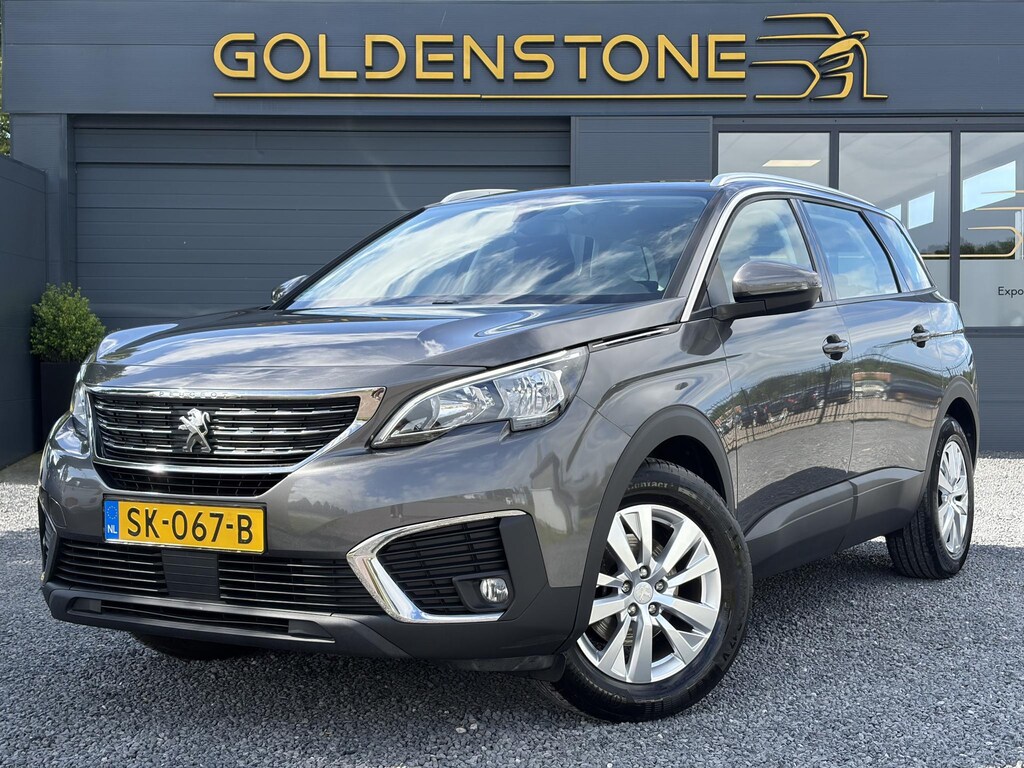 Peugeot 5008 1.2 PureTech Active 1e Eigenaar,D-riem 12-2023,Trekhaak,7 Persoons,6 Bak,Carplay,Clima,Cruise,131pk,Pdc,Dealer Onderhouden,N.A.P,Apk tot 05-2027