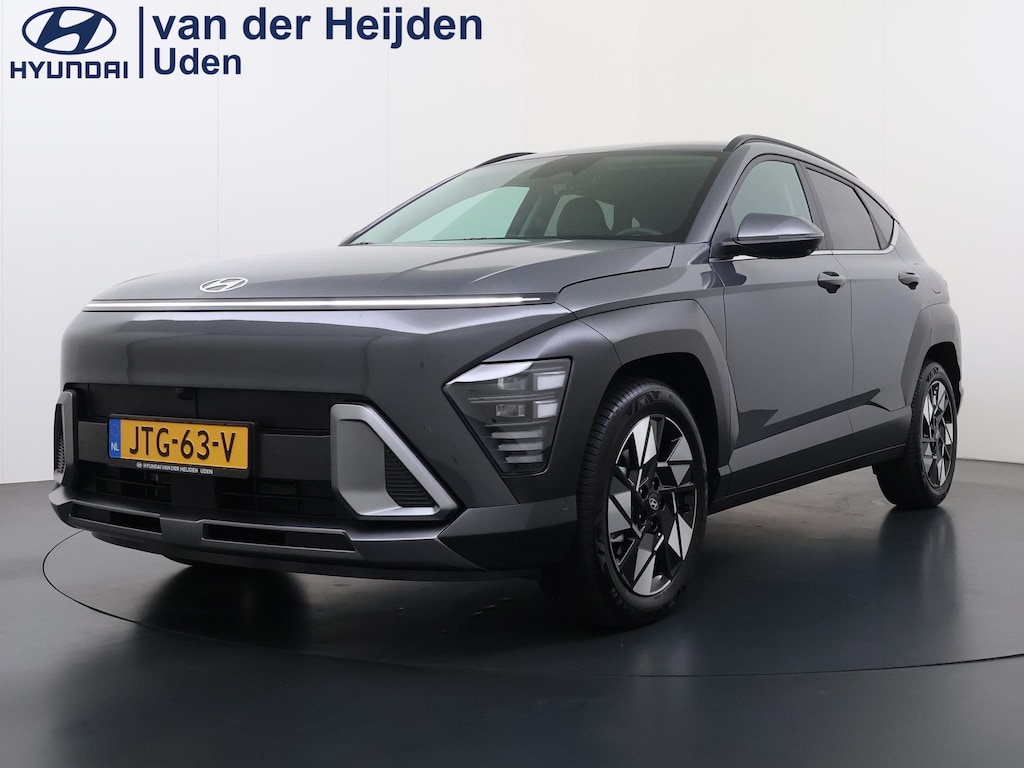 Hyundai Kona 1.6 GDI HEV Premium Leder Interieur met Elektrische Stoelverstelling | 360 Camera