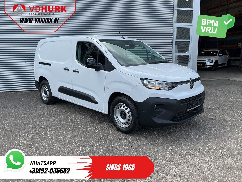 Citroën E-Berlingo 50 kWh 345 km WLTP L2 Carplay/ Snellader/ Standkachel/ 3Pers/ Navi/ Camera/ Cruise/ PDC