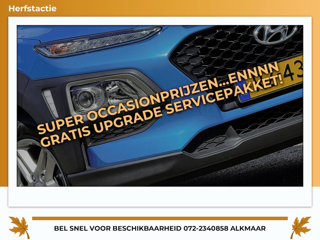 Hyundai Kona 1.0T Comfort Plus Pack - Blue Lagoon - Carplay/Nav/Camera