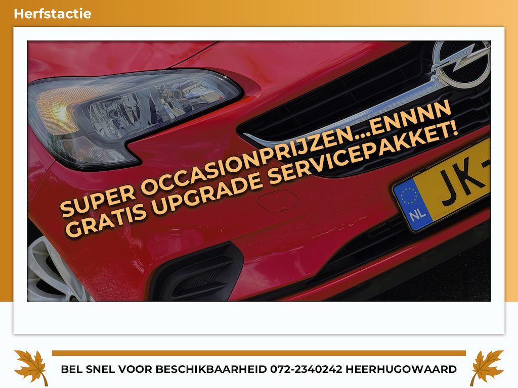 Opel Corsa 1.0 Turbo Edition - Magma Red - LMV/airco- Slechts 24dkm