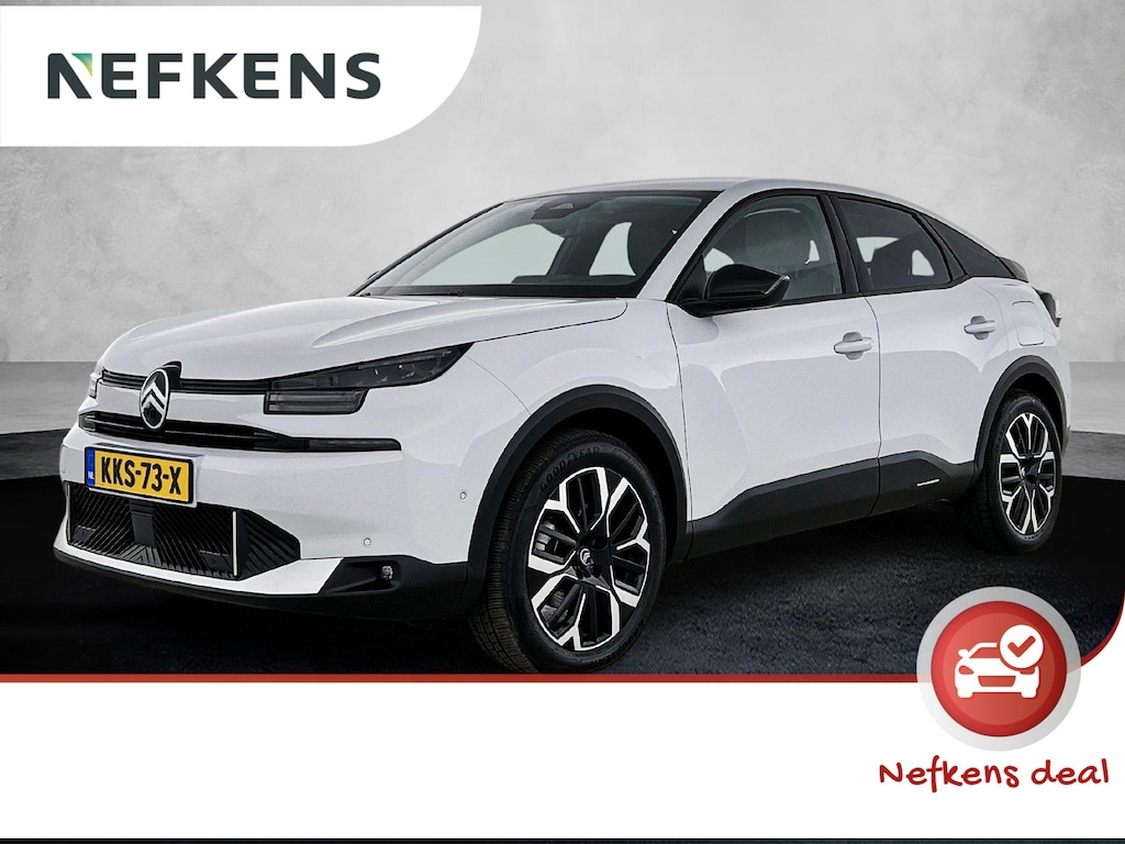 Citroën C4 Max Hybrid 145pk Automaat | Lage kilometerstand! | Navigatie | 360° Camera | Climate control | Adaptieve Cruise control | Parkeersensoren v+a | Head-up display | Keyless | Dodehoeksensor | Halflederen comfortstoelen | Adaptief demping systeem | Apple Carplay/Android Auto | DAB+ radio | Donker getint glas | 18" lichtmetalen velgen |