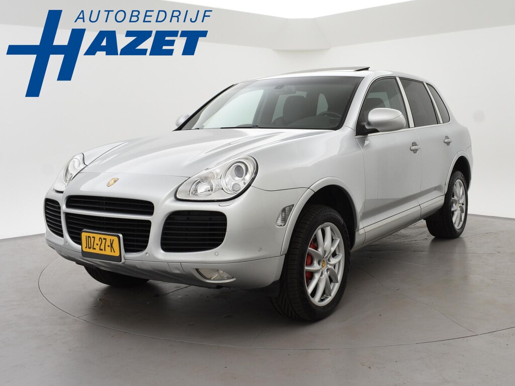 Porsche Cayenne 4.5 TURBO V8 450 PK *127.686 KM* + APPLE CARPLAY | SCHUIFDAK | LUCHTVERING