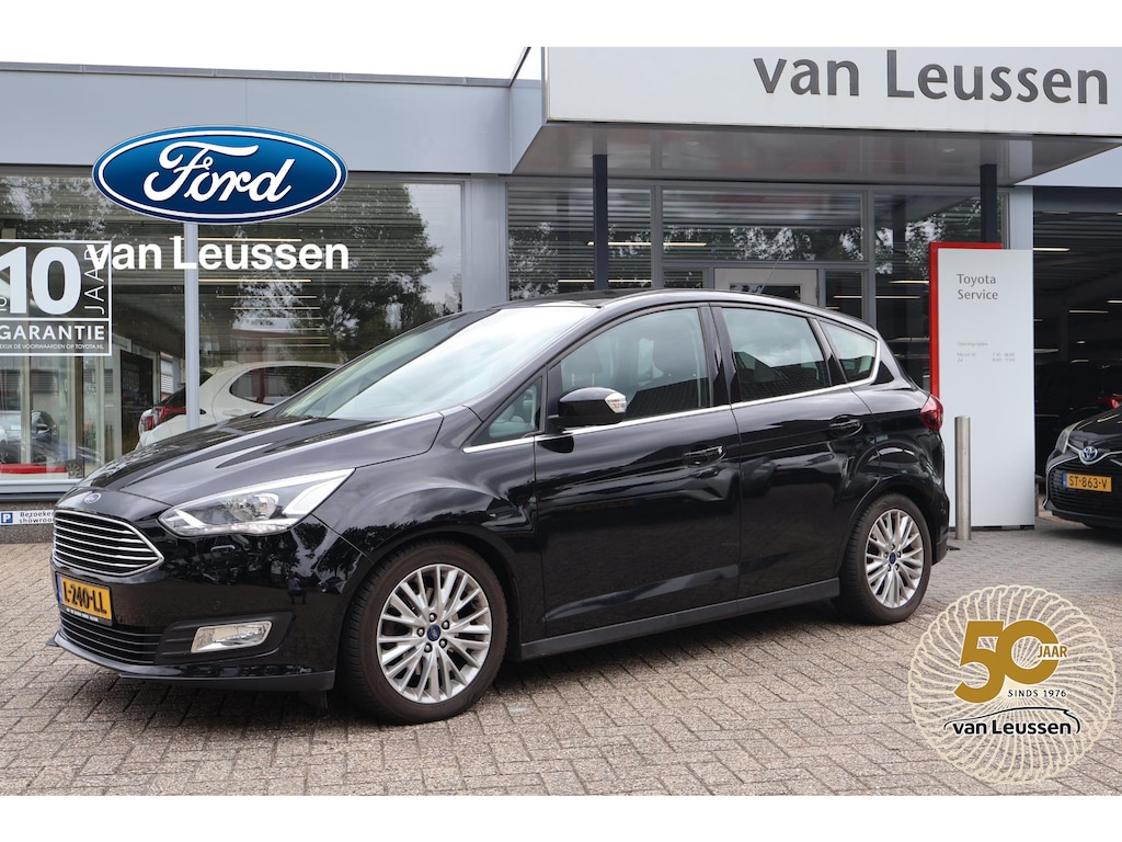 Ford C-Max 1.5 Titanium CLIMA NAVI STOEL/STUUR&VOORRUITVERW. TREKHAAK ALL SEASONBANDENPARK.SENSOREN V+A