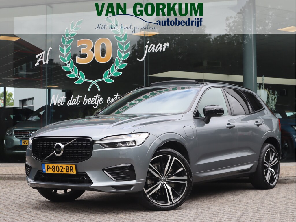 Volvo XC60 2.0 Recharge T6 AWD R-Design / Navi / Climate / Pano / Trekh / Leder / Blis/ Keyles / Autopilot /  / Uitstekende staat!