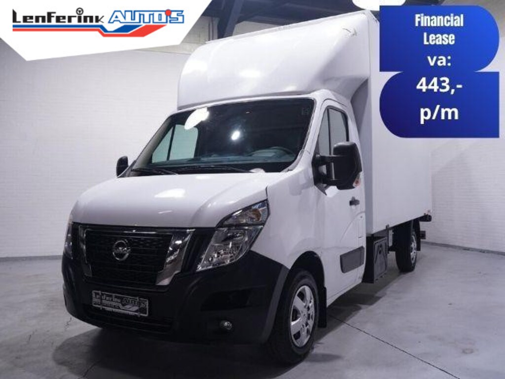 Nissan Interstar 2.3 DCi 165 pk Bakwagen met Laadklep Airco, Apple Carplay, Camera, Cruise Control, 3-Zits