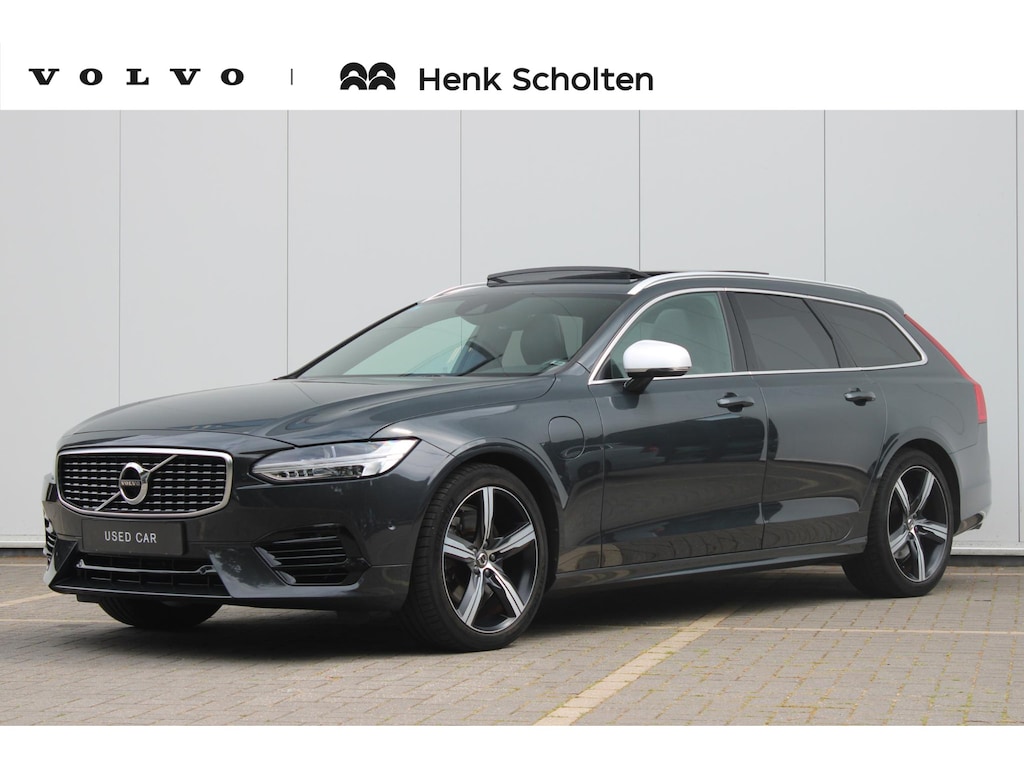 Volvo V90 T8 390PK AWD R-Design | Panoramisch Schuif-/Kanteldak | Stoelverwarming | Elektr. Achterklep | Power Seats incl. Memory | Climate Control | Sportstoelen |